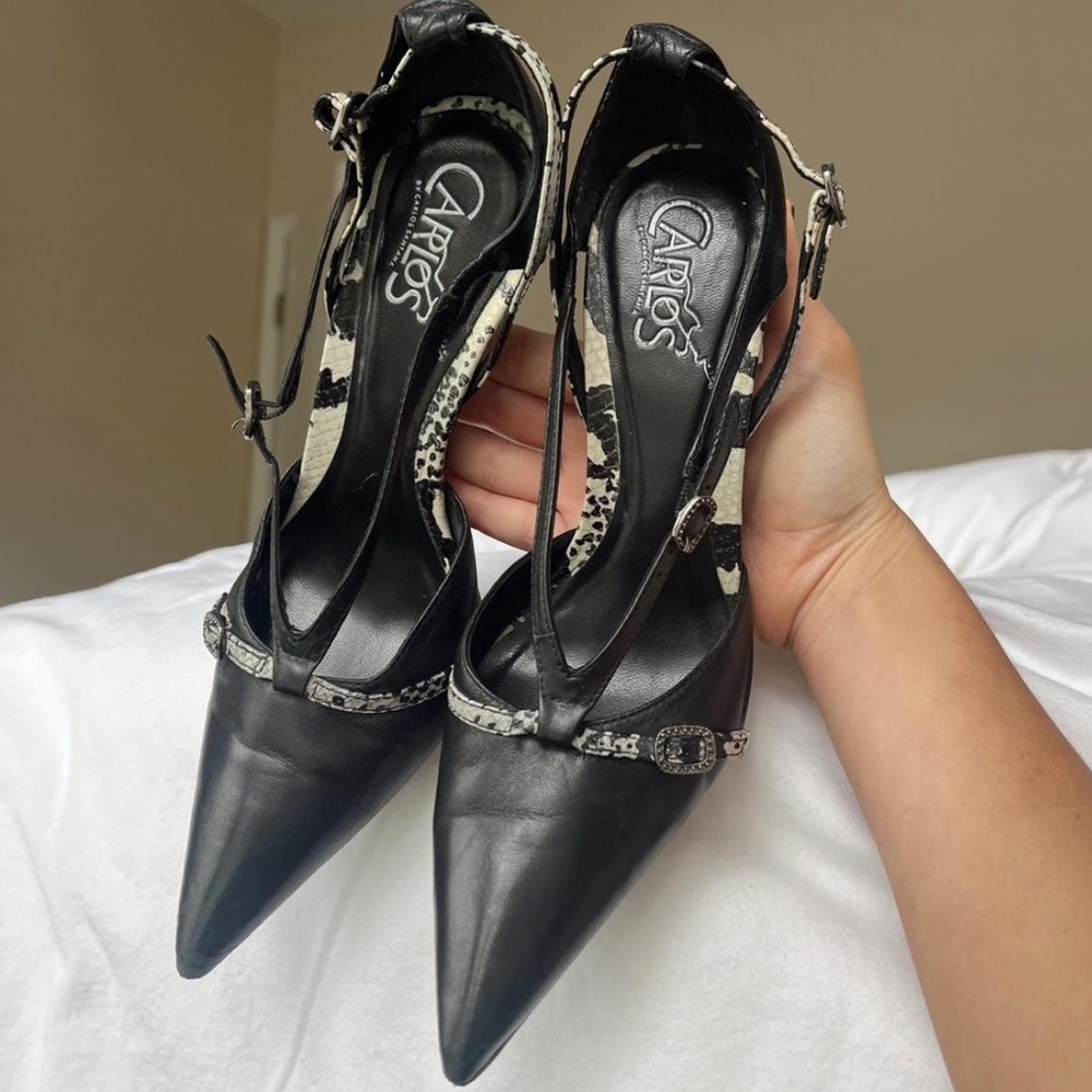 RARE Carlos shoes vintage 90s strappy sandals